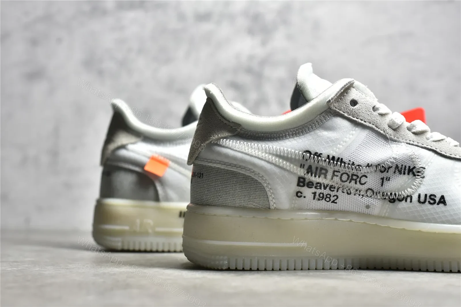 View 5 of Off-White x Nike Air Force 1 Low Virgil “The Ten” Reps