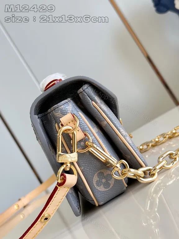 View 3 of Chic Monogram Crossbody Bag â€“ Versatile Luxury Carryall