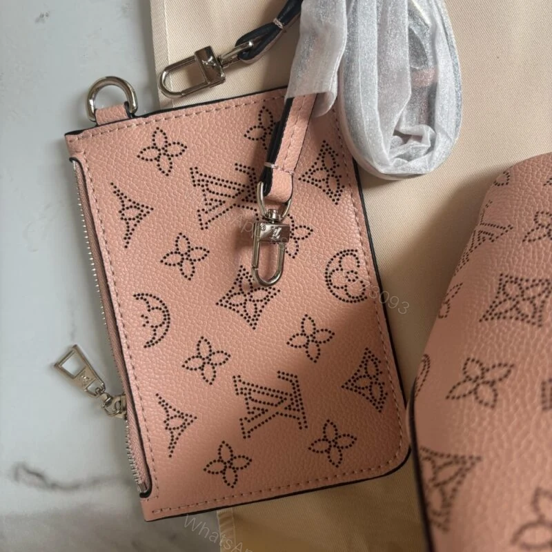 View 3 of Louis Vuitton Blossom Mahina Bag Pink 21Cm M23196