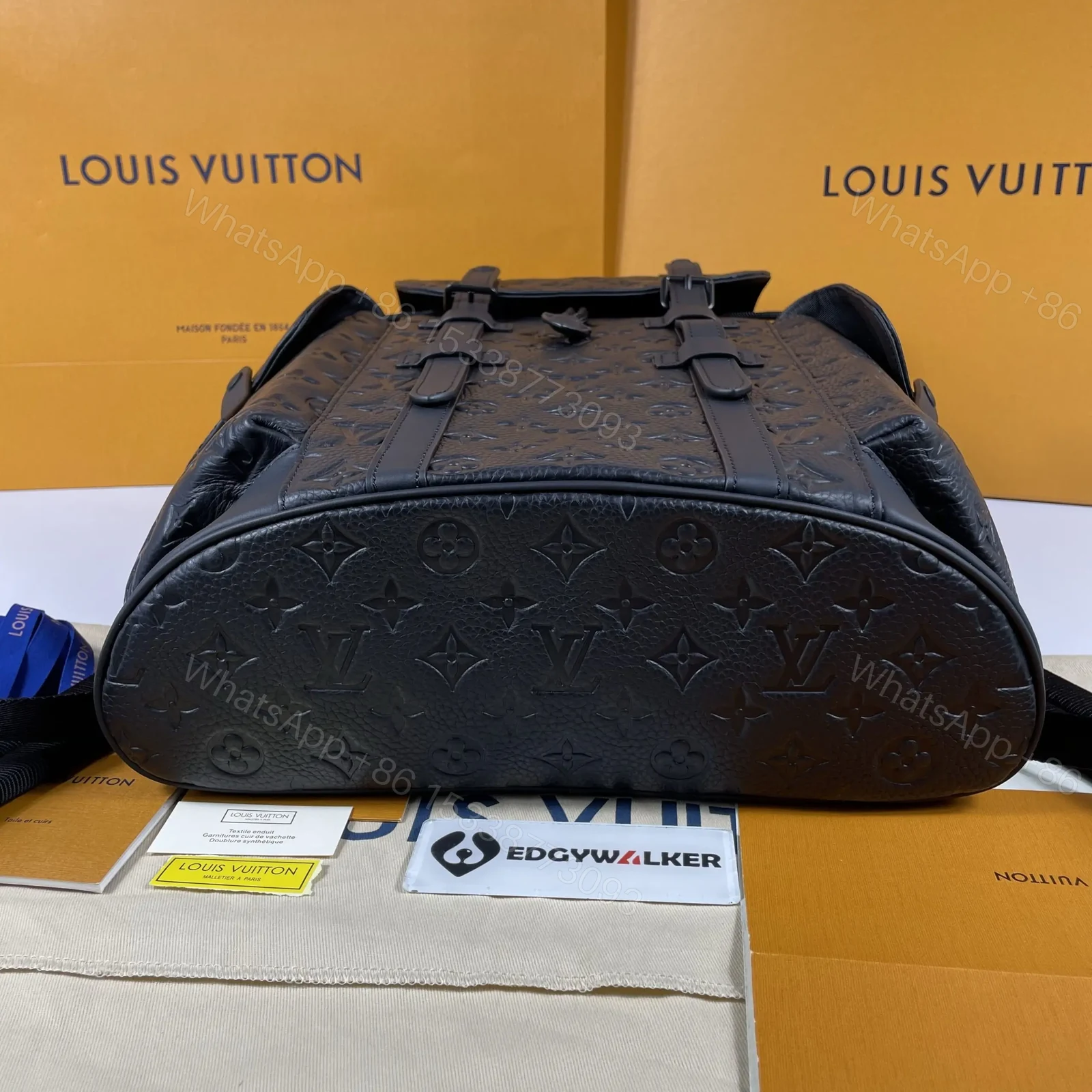 View 4 of Louis Vuitton Christopher MM Backpack