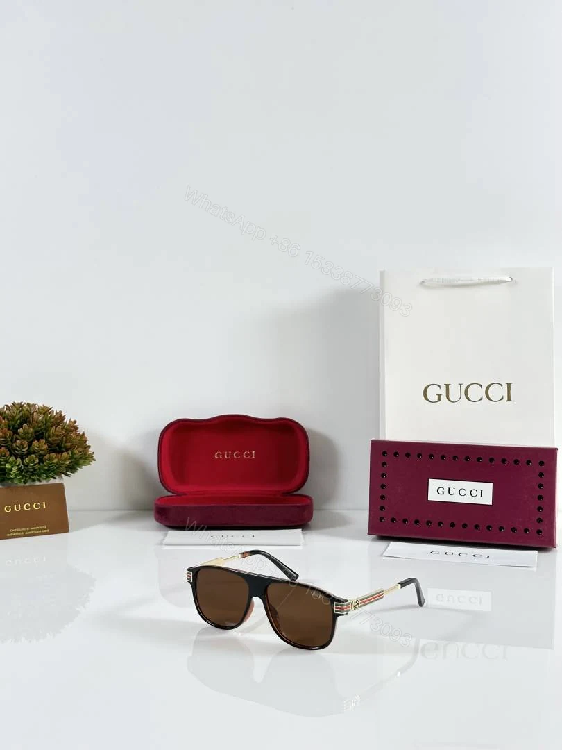 First Copy Gucci GG2837 Sunglasses Brown — view 1