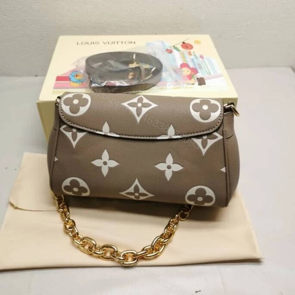 View 3 of Louis Vuitton Favorite Bicolor Monogram Empreinte Beige 24Cm M45836