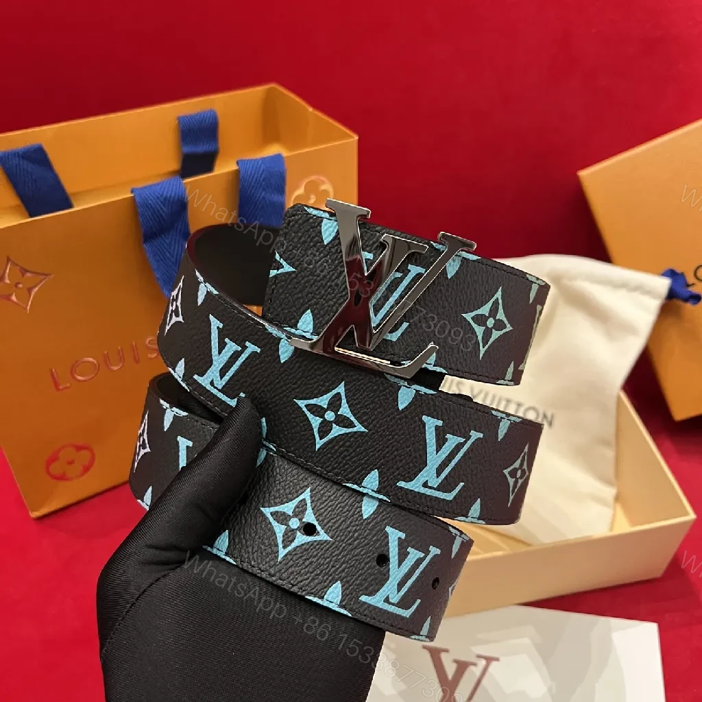 View 9 of Vibrant Gradient Monogram Belt: Luxe Everyday Confidence