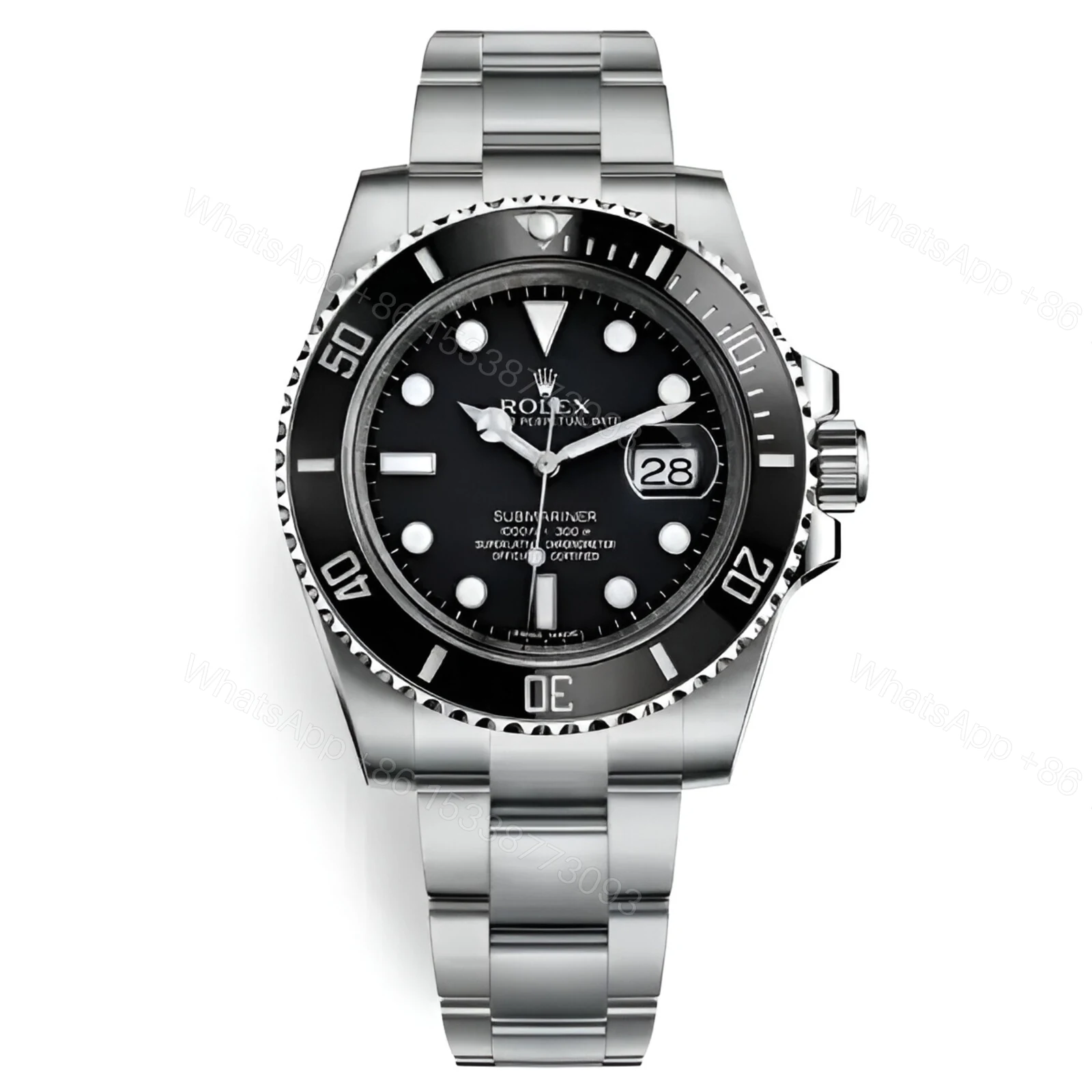 Rolex Submariner 116610LN Oyster Perpetual Black Dial Replica — view 1