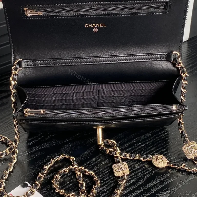 View 5 of Chanel-Inspired Quilted Leather Flap Bag: Modern Luxury
