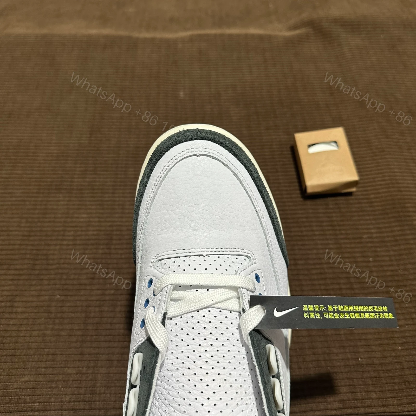 View 10 of Jordan 3 Retro OG SP A Ma Maniére Diffused Blue