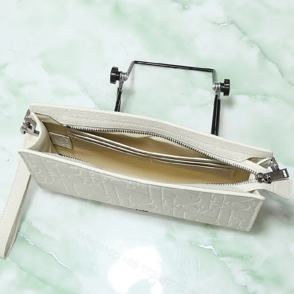 View 3 of Textured Leather Crossbody Wallet: Subtle Luxe, All-Day Versatility