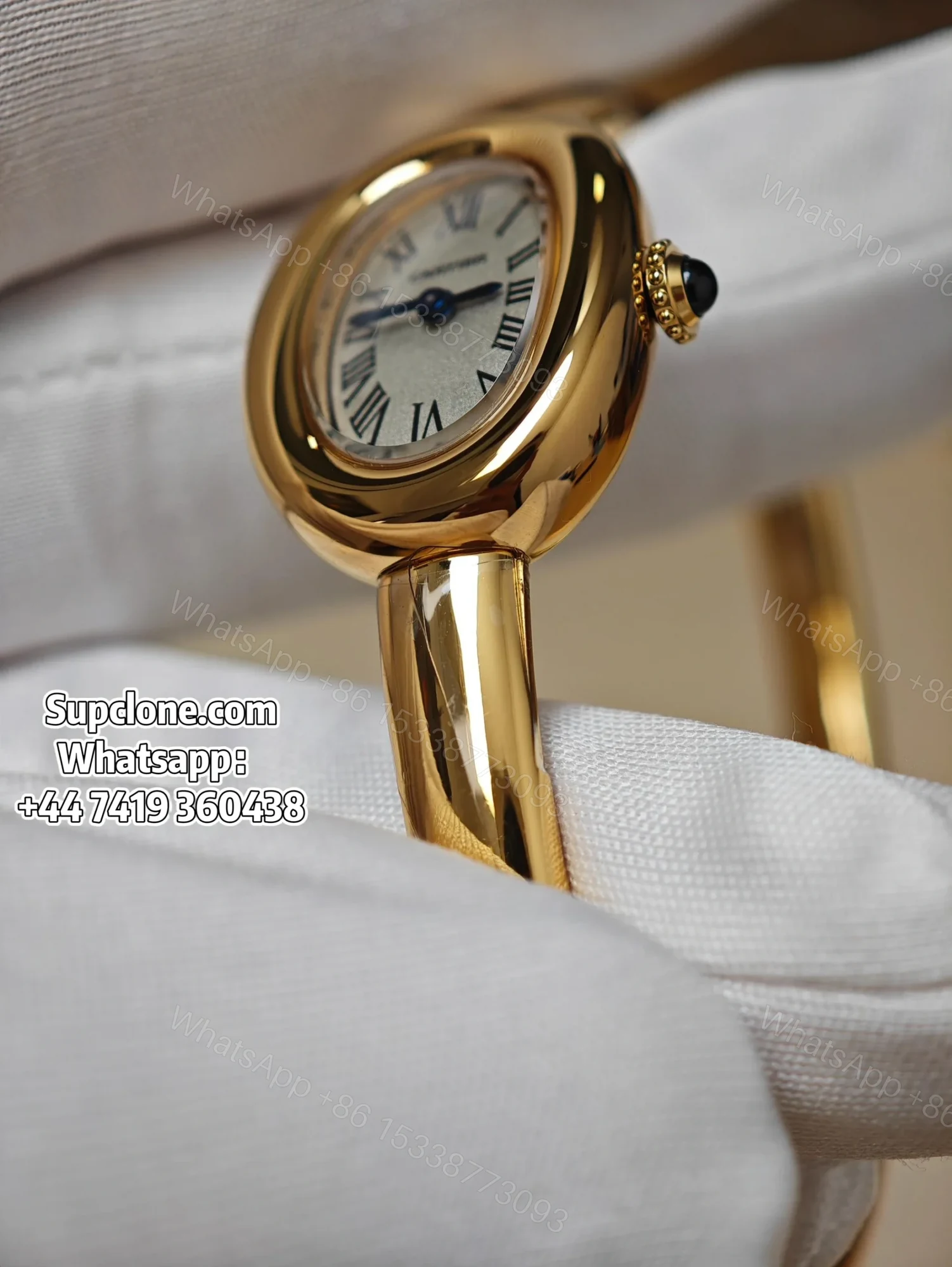View 7 of Cartier Super Clone Watches 1:1 Baignoire WGBA0018 Gold Bangle Small