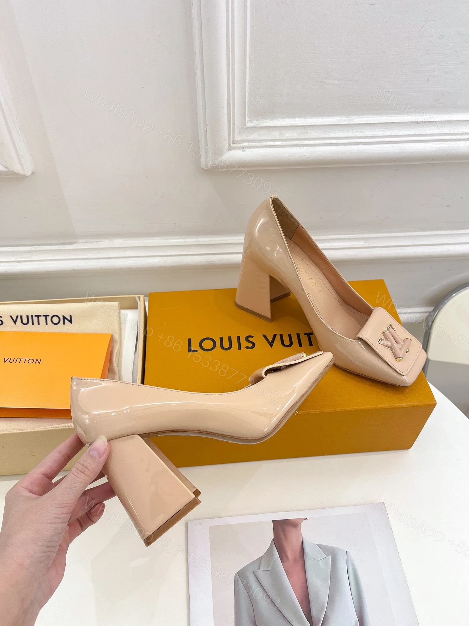 View 5 of New LUV High Heel Shoes 007