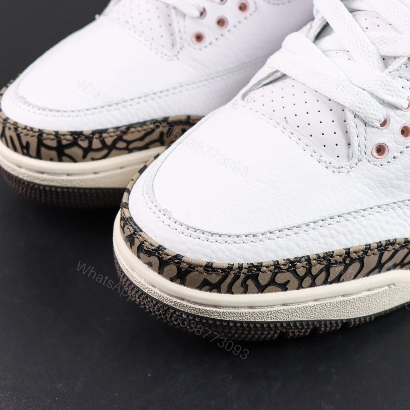 View 5 of Air Jordan 3 Retro Neapolitan Dark Mocha
