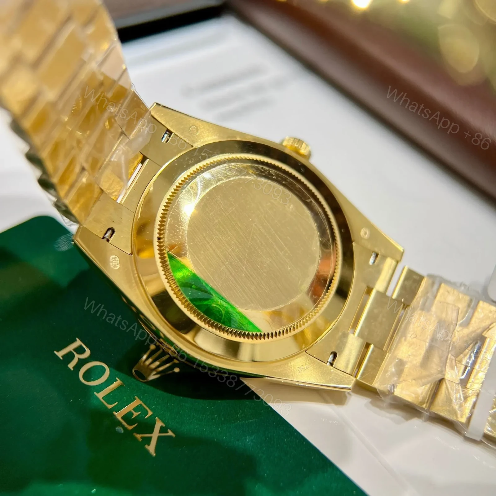 View 3 of Superclone Rolex Day-Date Green Dial 228348RBR-0040 40 mm