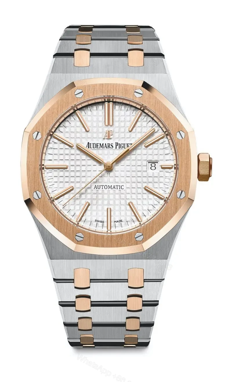 Replica Audemars Piguet Royal Oak Selfwinding Silver 15400SR.OO.1220SR.01 — view 1