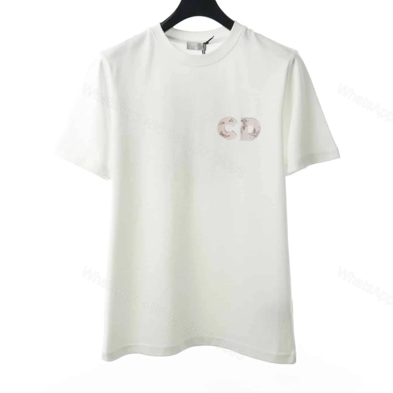 DIOR COUPLE BASKETBALL TIGHT-KNIT T-SHIRT — view 1