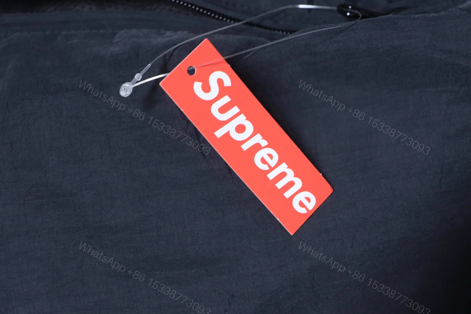 View 5 of Supreme 25FW Contrast Piping Track Jacket black