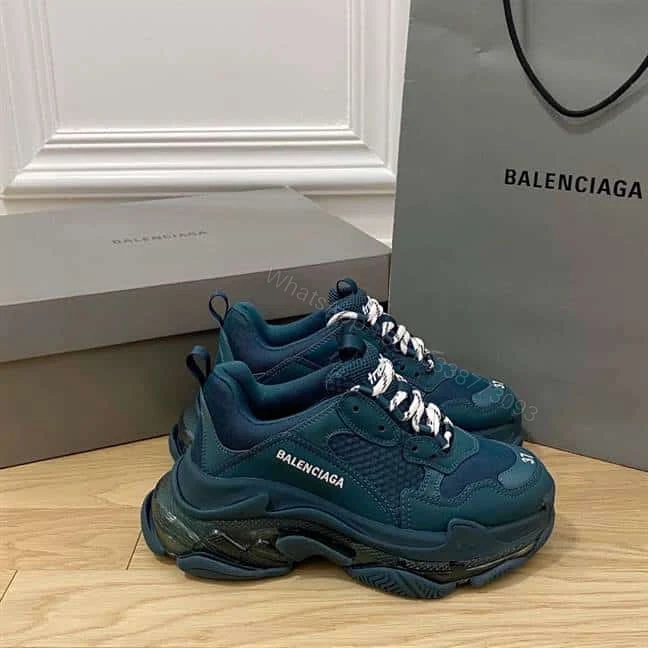 View 2 of BALENCIAGA MEN’S TRIPLE S SNEAKER CLEAR SOLE – BB186