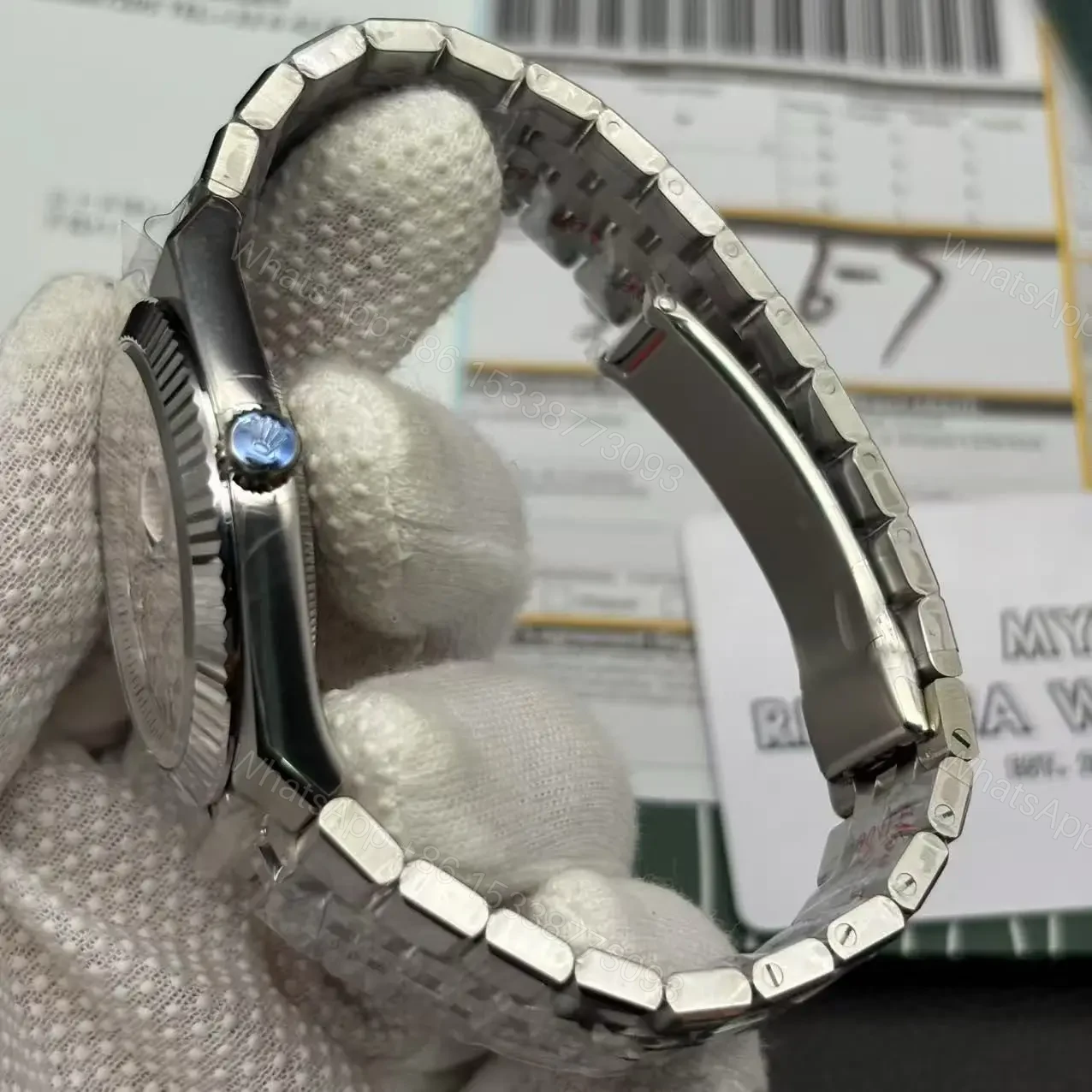 View 13 of Replica Rolex Land Dweller 40 mm Oystersteel