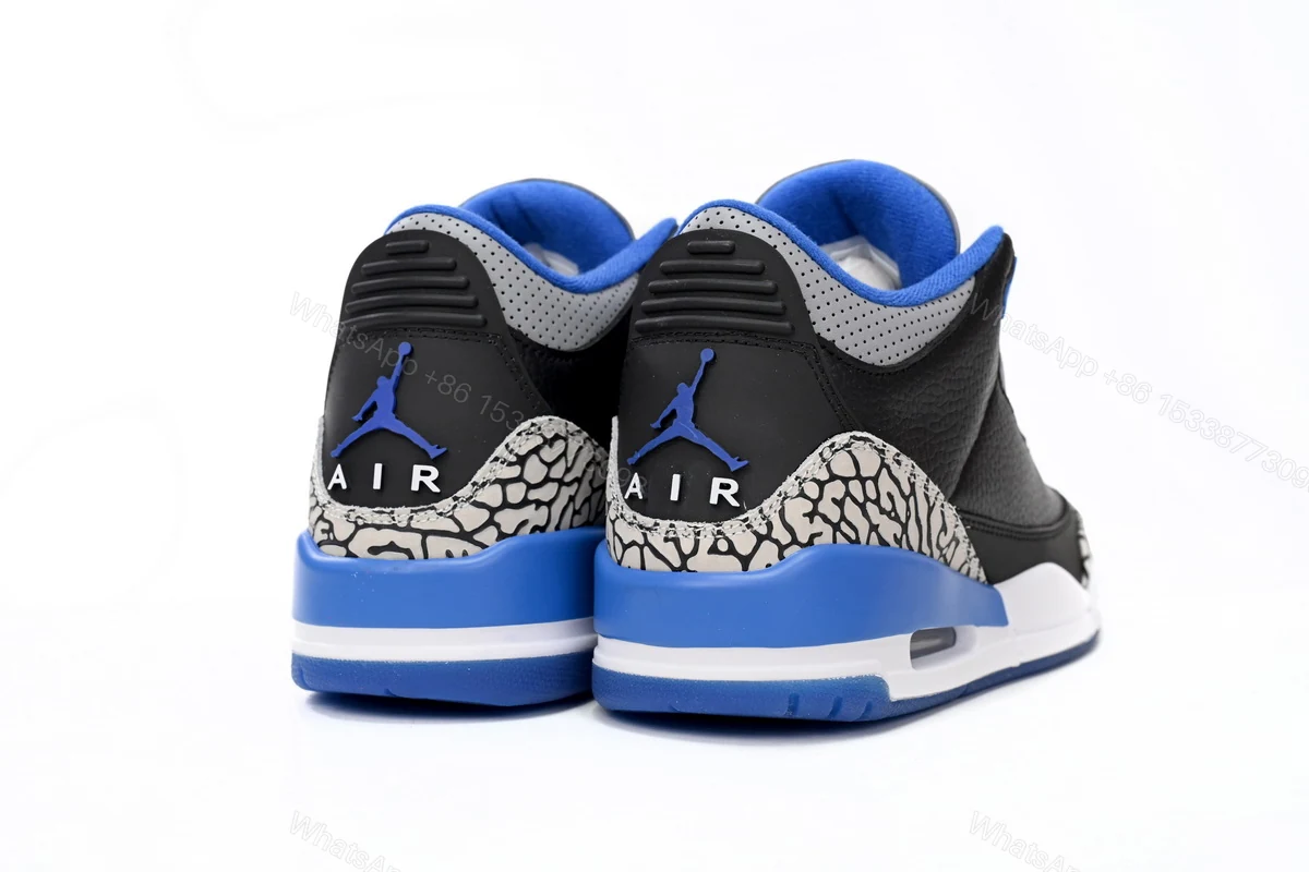 View 11 of Air Jordan 3 Sport Blue 136064-007