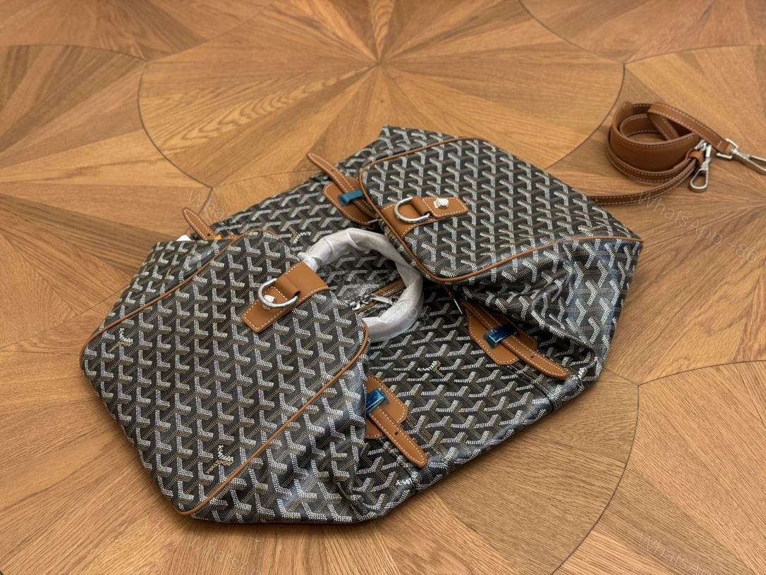 View 3 of Goyard Croisière 50 Boston Duffle Bag
