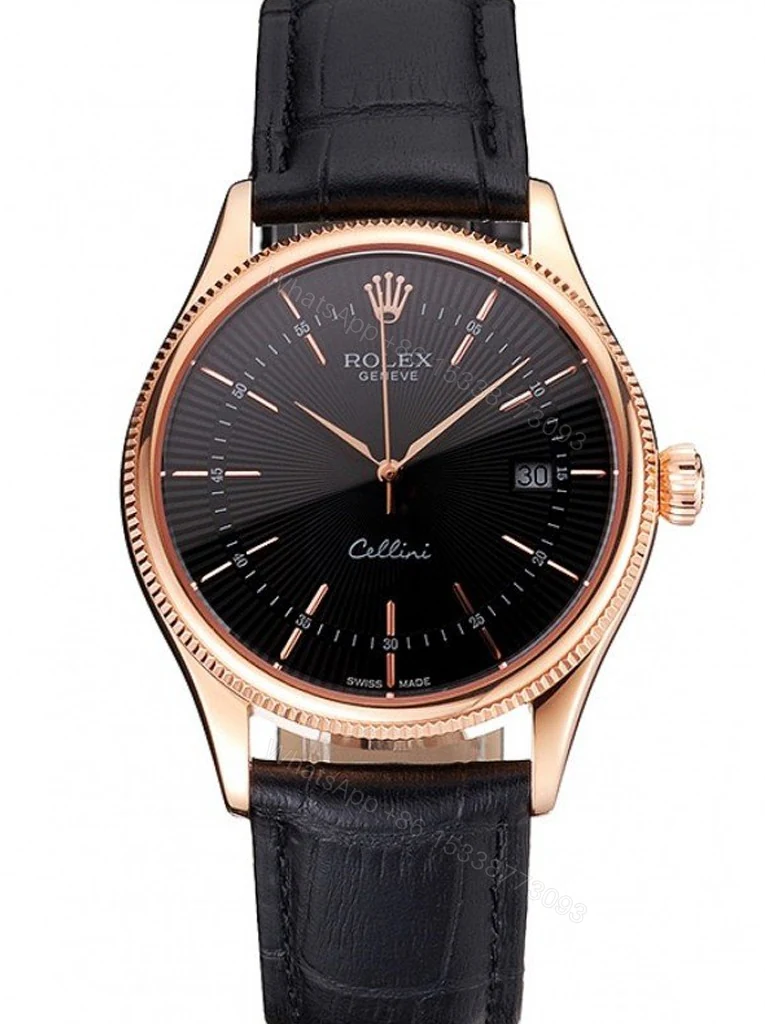 Rolex Cellini Black Dial REP016799 — view 1