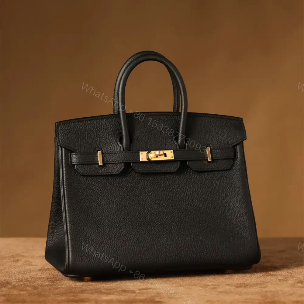 View 6 of 高仿Hermes*Birkin25黑色金扣免檢版
