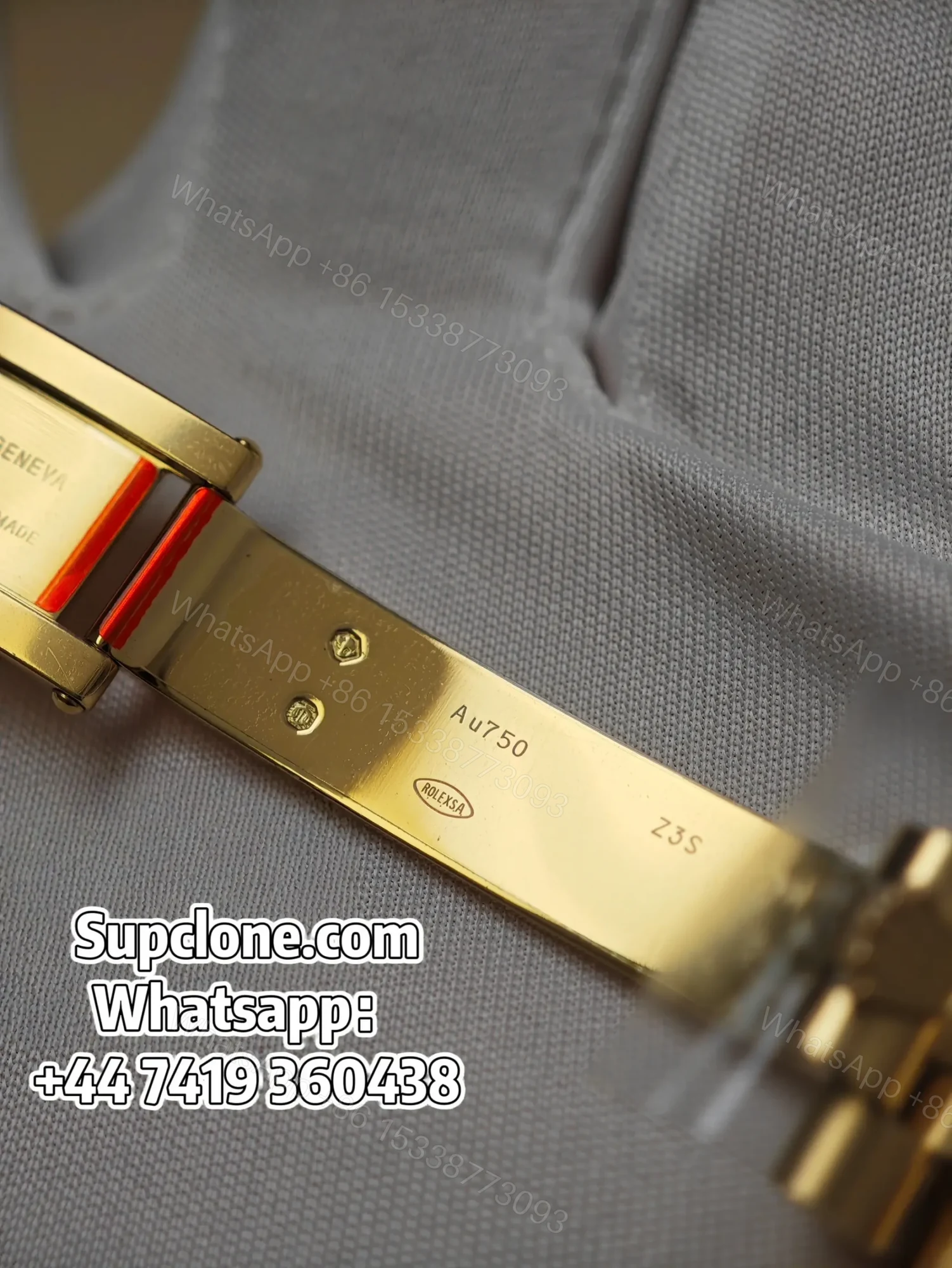 View 14 of Rolex Day-Date 40mm Yellow Gold Black Diamond Dial – Super Clone 1:1 Cal. 3255