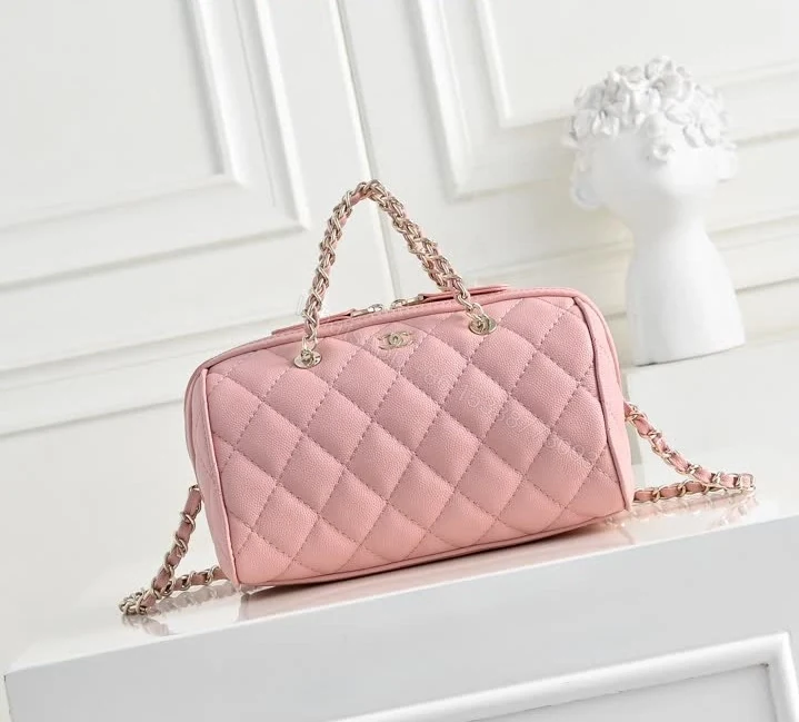 View 15 of Chanel Mini Boston Bowling Bag AP4474
