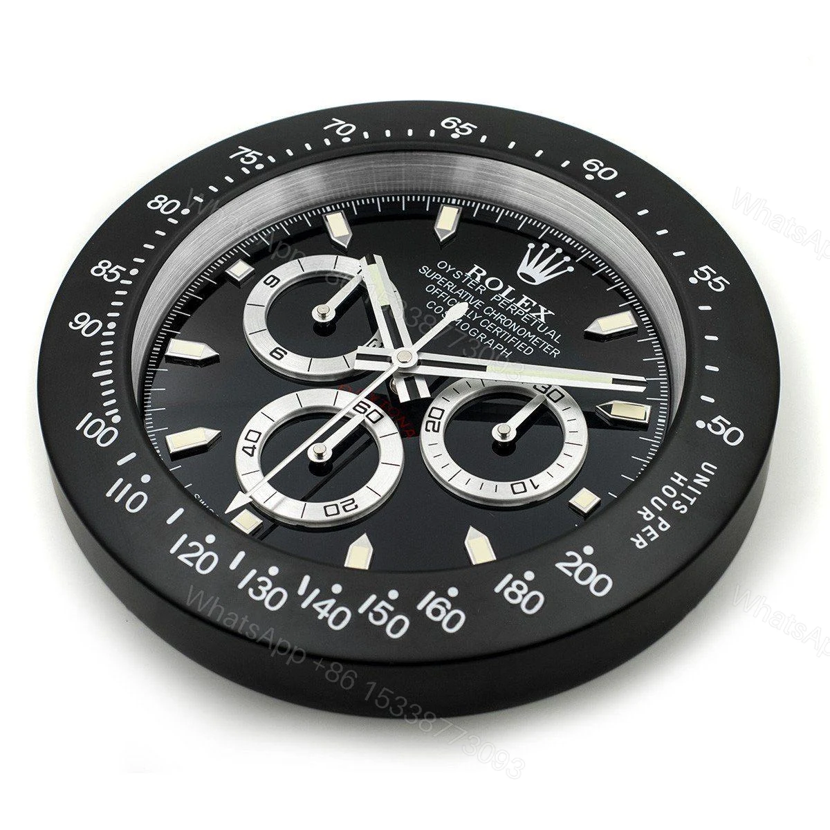 View 2 of ROLEX WALL CLOCK – DAYTONA Reverse Panda