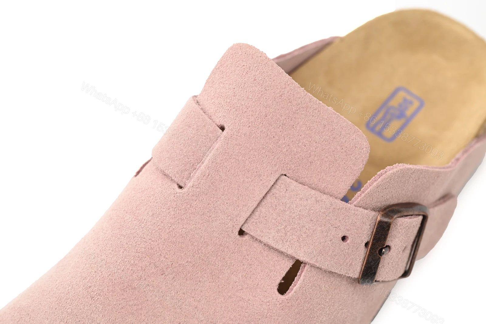 View 7 of Birkenstock Boston Suede Leather Light Rose 1026171