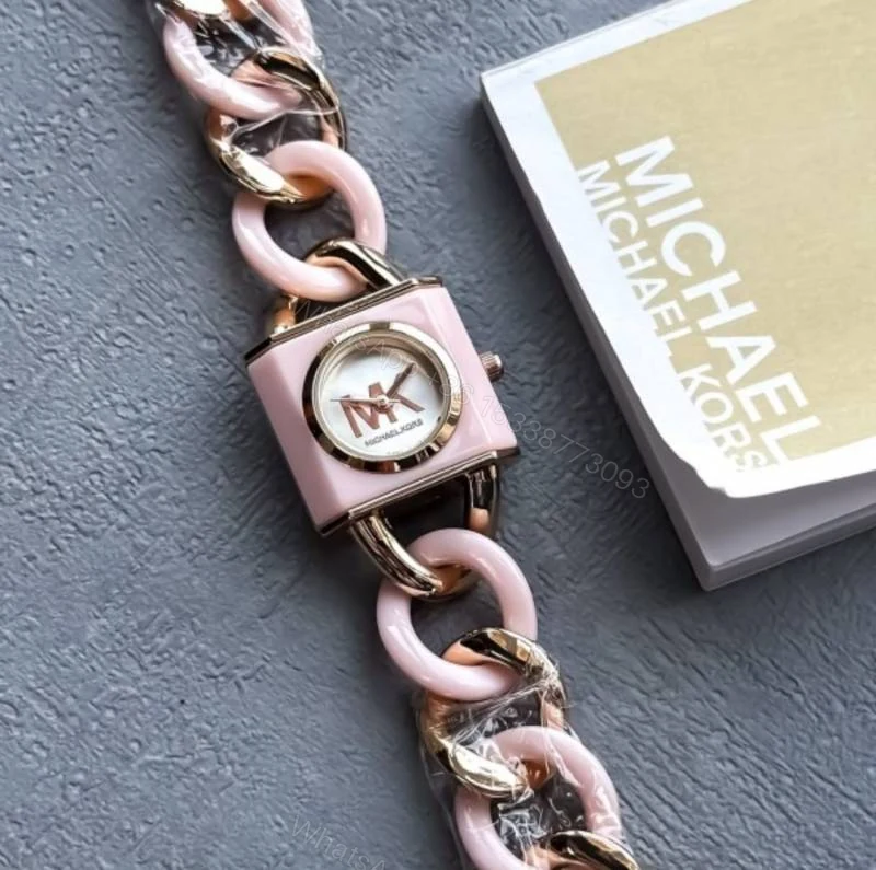 View 3 of First Copy Michael Kors Watch For Her Pink