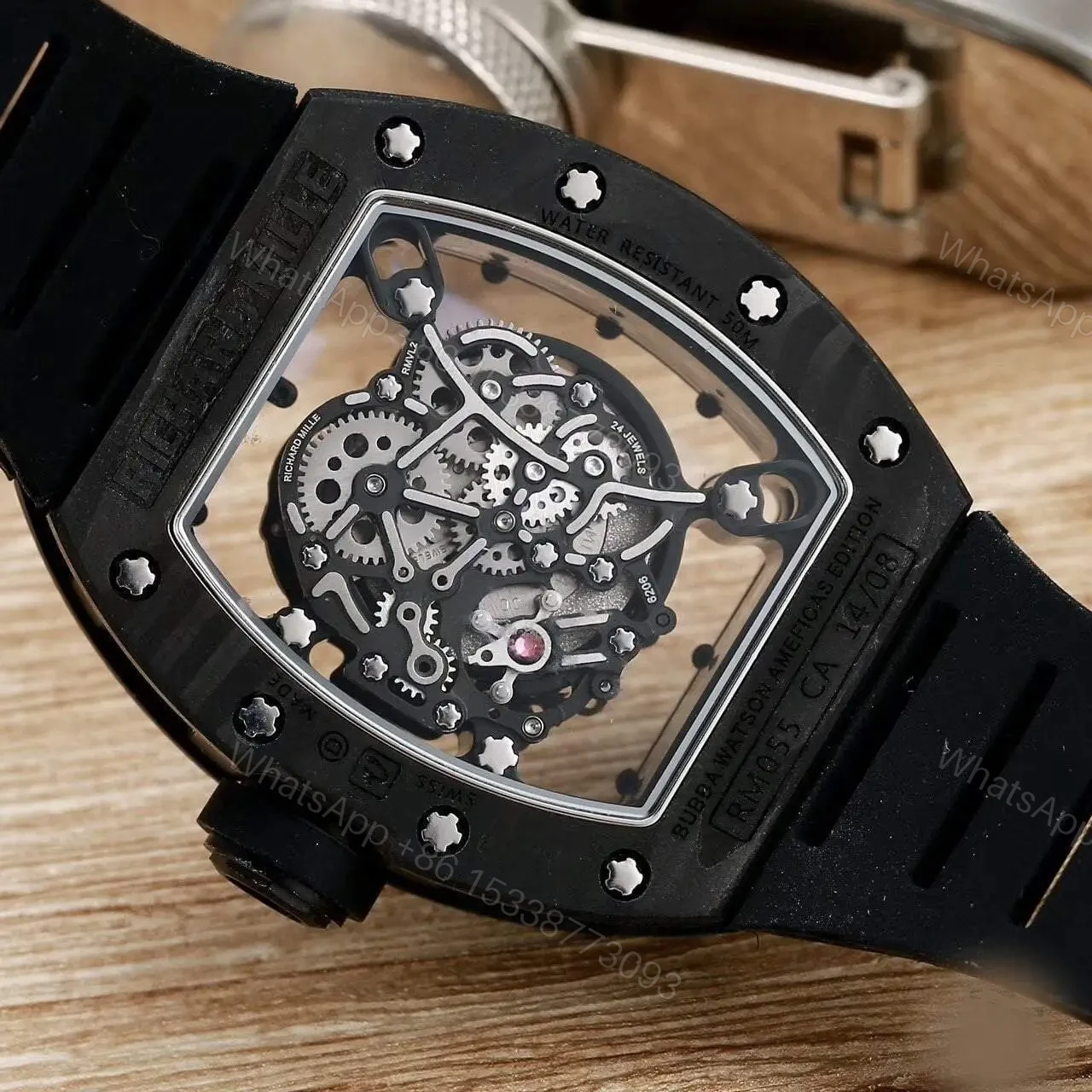 View 4 of Richard Mille Swiss Clone – RM55 Bubba Watson Black