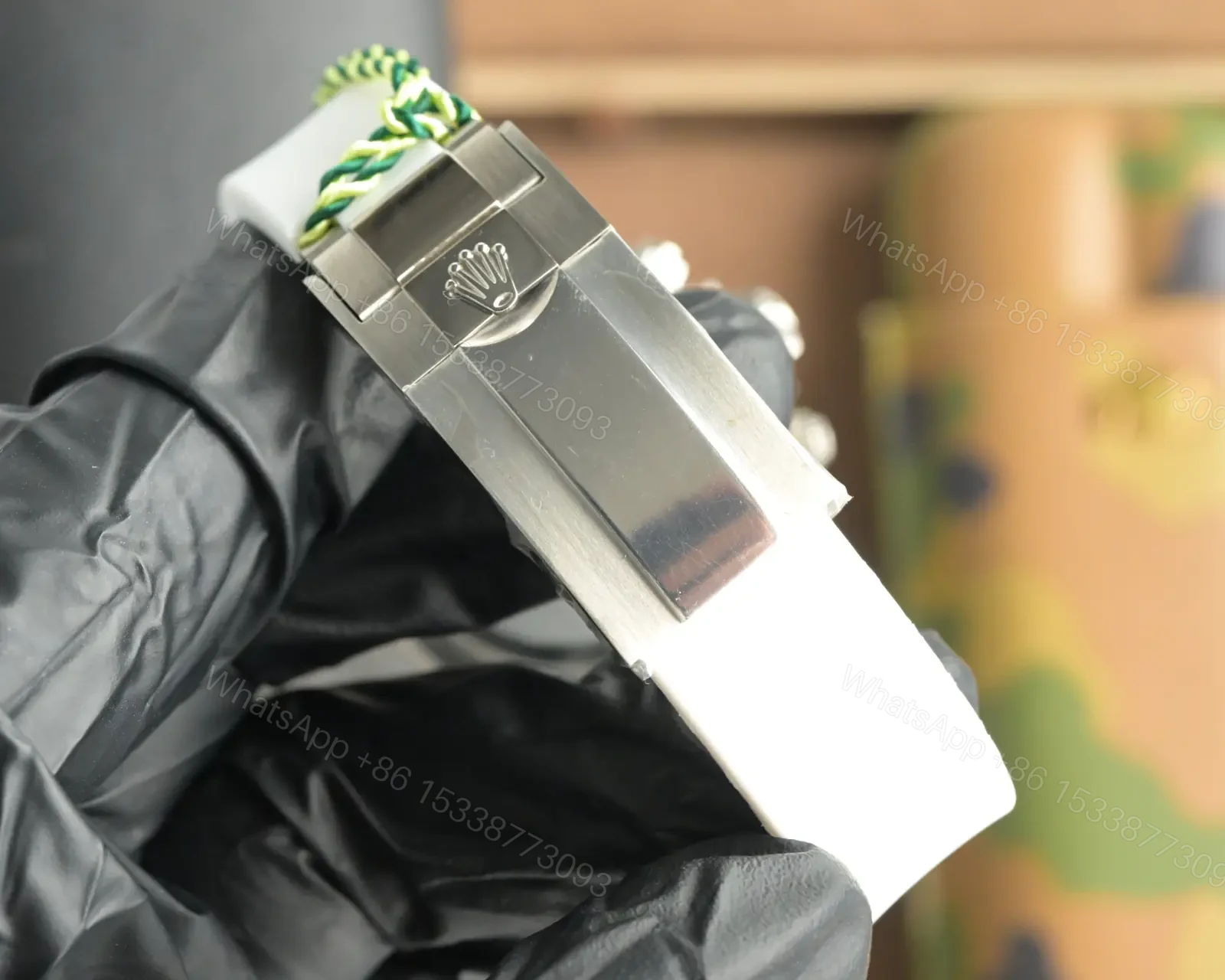 View 7 of Rolex Daytona Skeleton Black Dial White Strap Edition 40mmRG-DAYTONA-SKELETON-WHITE