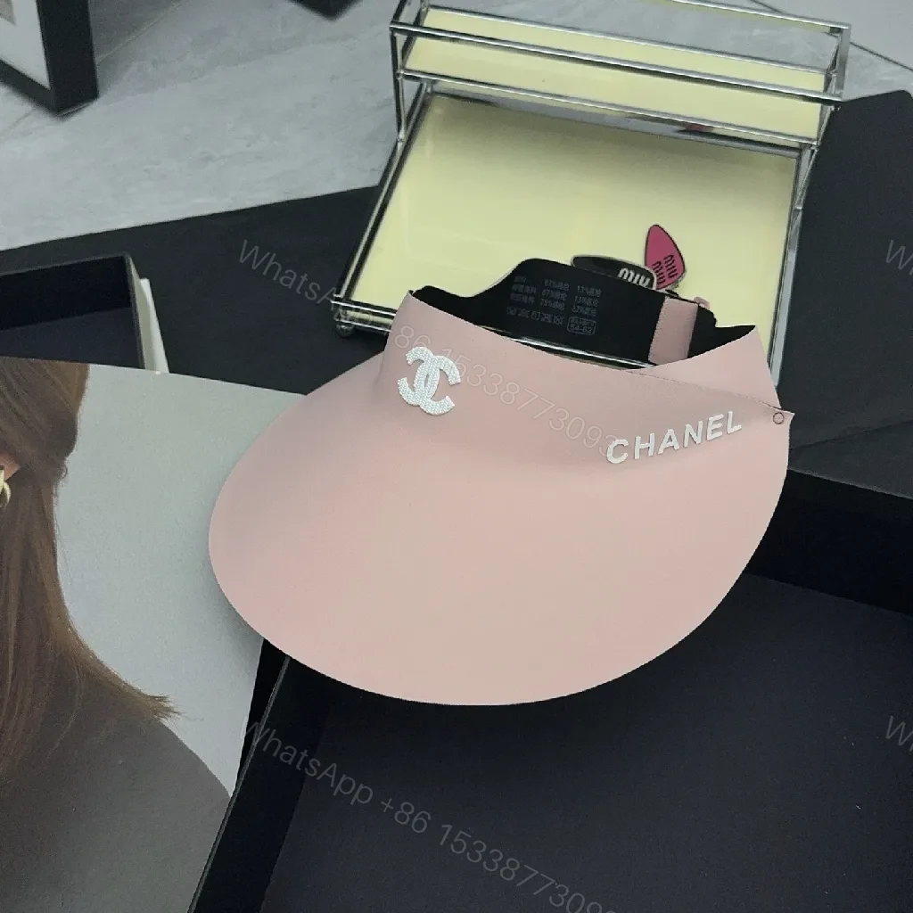 View 8 of Bold Visor Cap: Signature Chanel Accent, All-Season Comfort