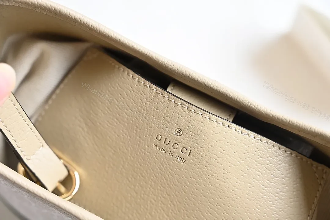 View 3 of Beige Canvas + Leather Tote: Structured Signature Everyday Luxury