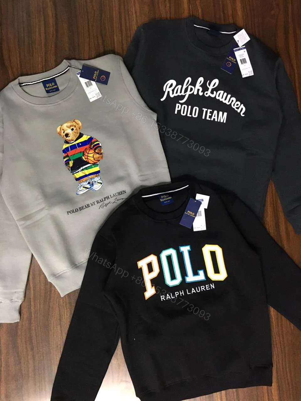 View 2 of FIRST COPY RALPH PREMIUM ROUND NECK SWEATSHIRT