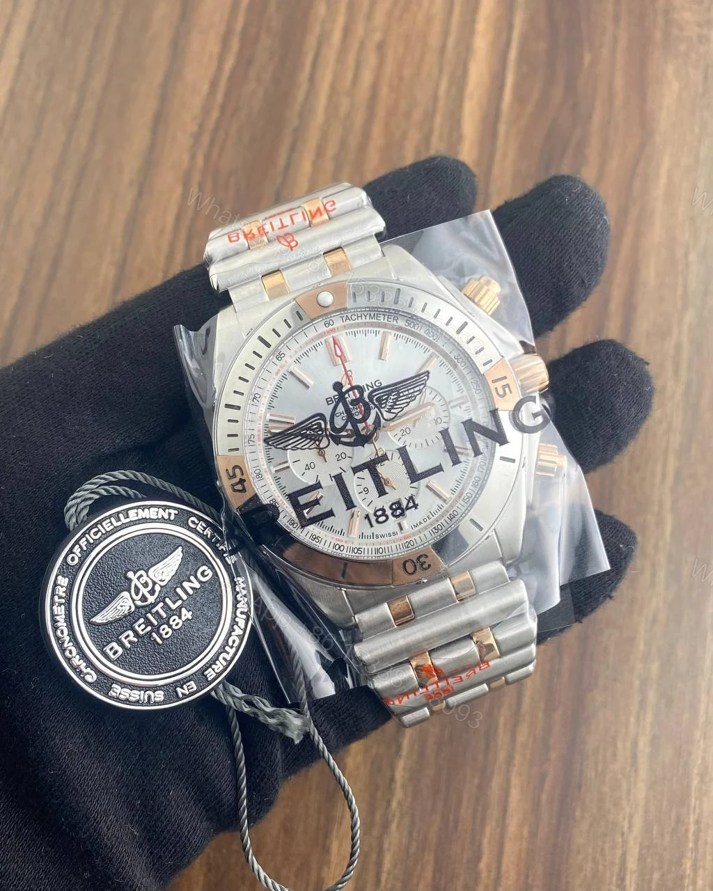 View 2 of Breitling Chronomat White Dial 42mm Quartz