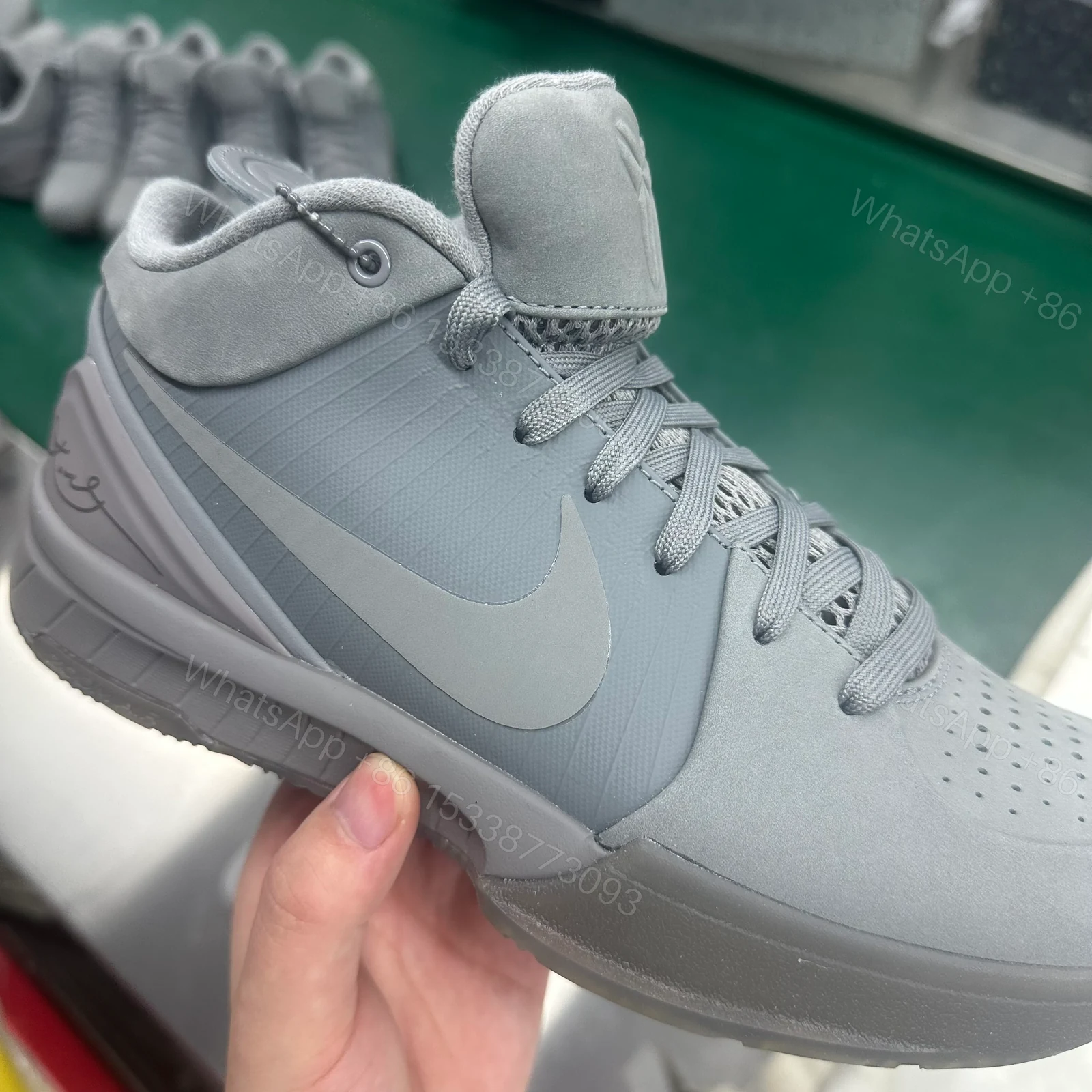 View 11 of Nike Kobe 4 Black Mamba Collection Fade to Black