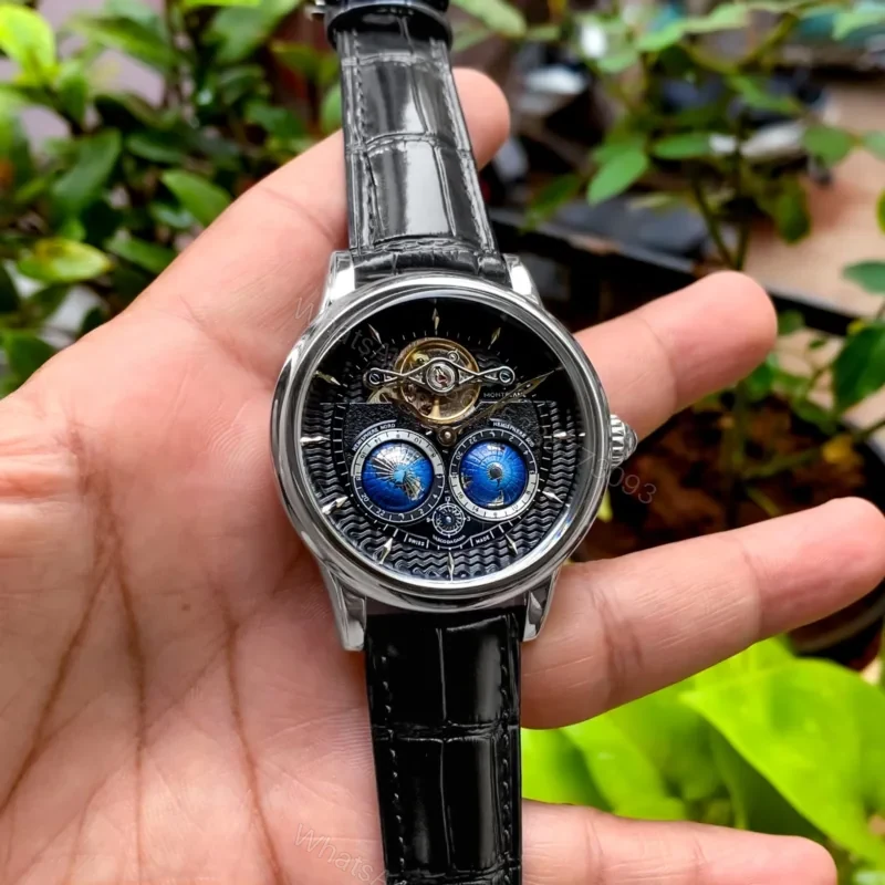 Mont Blanc Villeret Tourbillon 47MM Black Dial Automatic — view 1