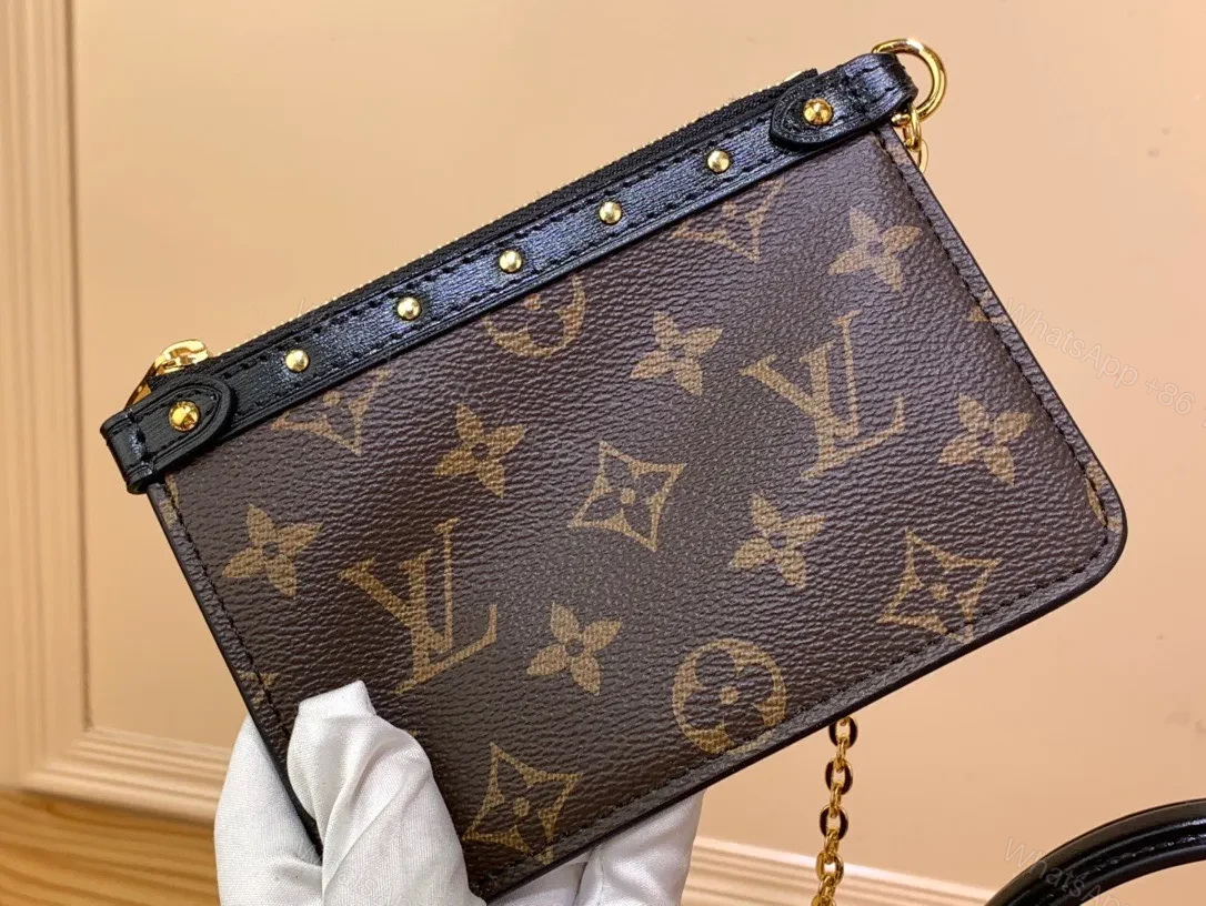 View 4 of Louis Vuitton LV Petite Malle LV Monogram Pattern Like Auth Handbags 24x16x13cm
