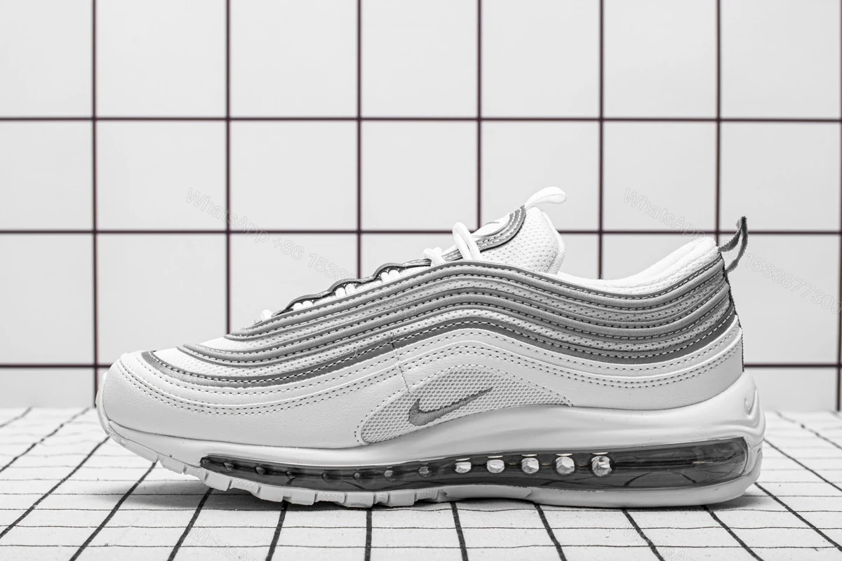 View 5 of Nike Air Max 97 White Reflect Silver 921826-105