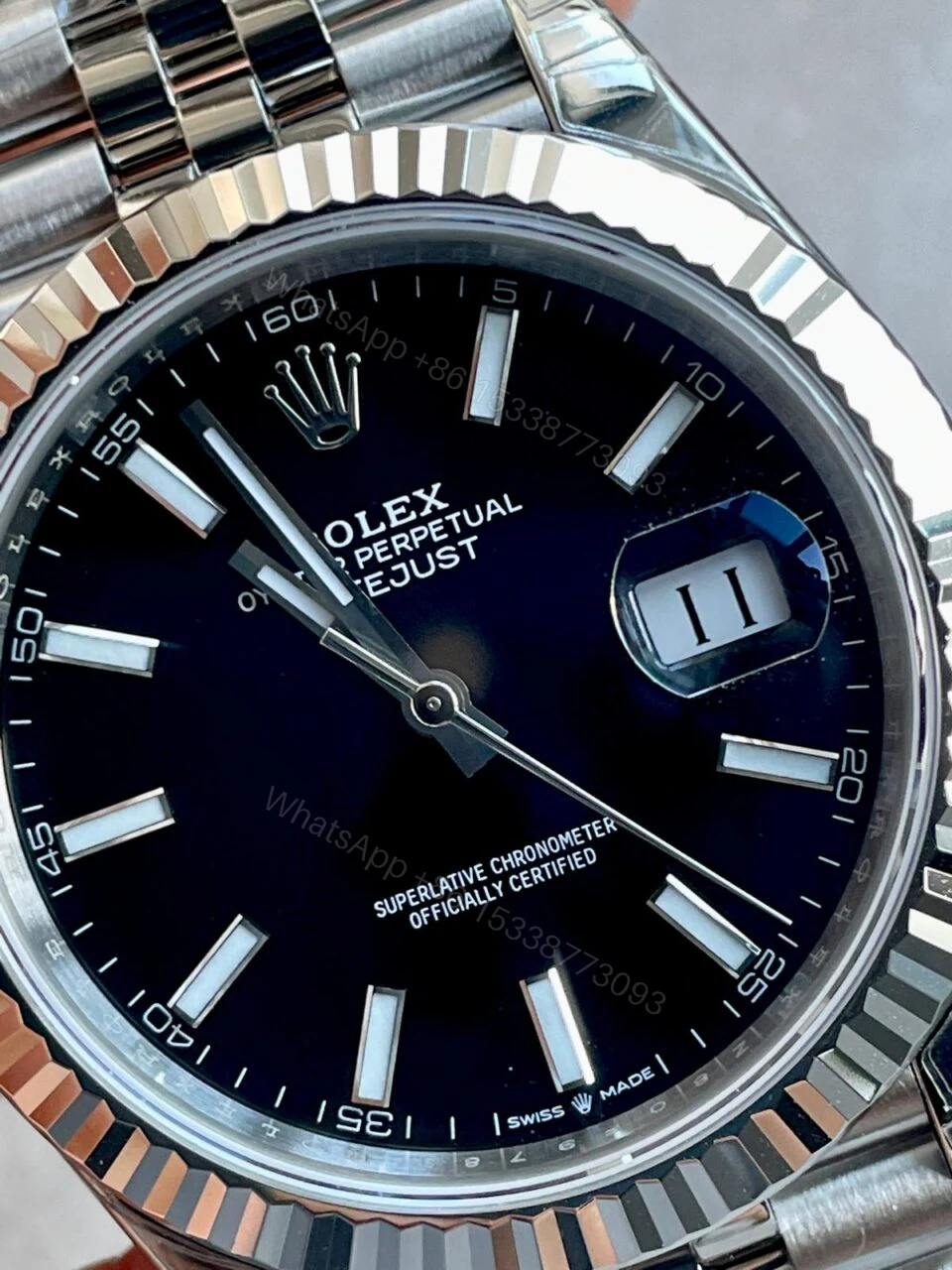 View 3 of VS Factory 1:1 Rolex DateJust 41 SS Best Edition 904L Steel Black Dial