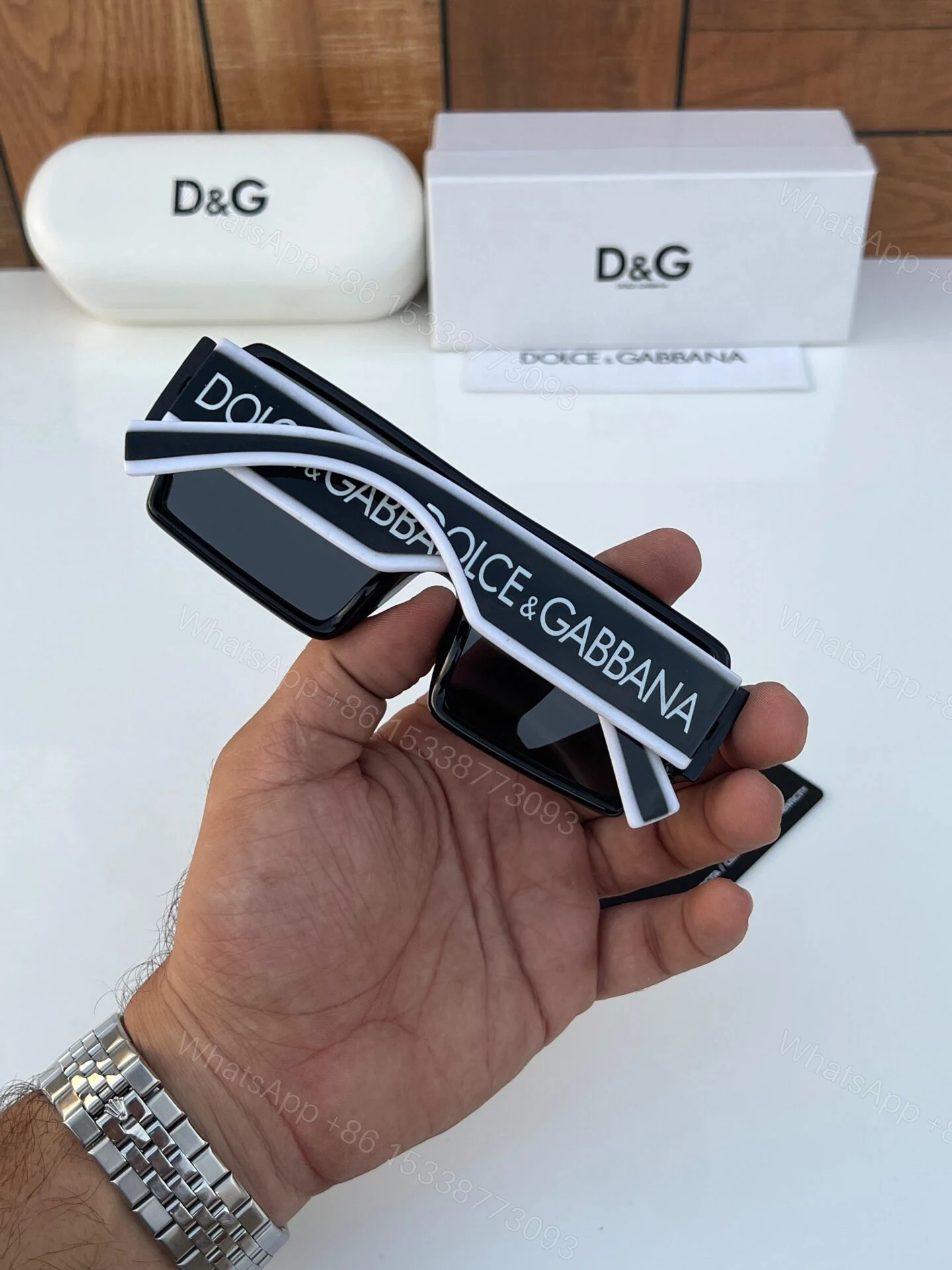 Dolce & Gabbana Shield Sunglasses Matte Black Dark Grey — view 1