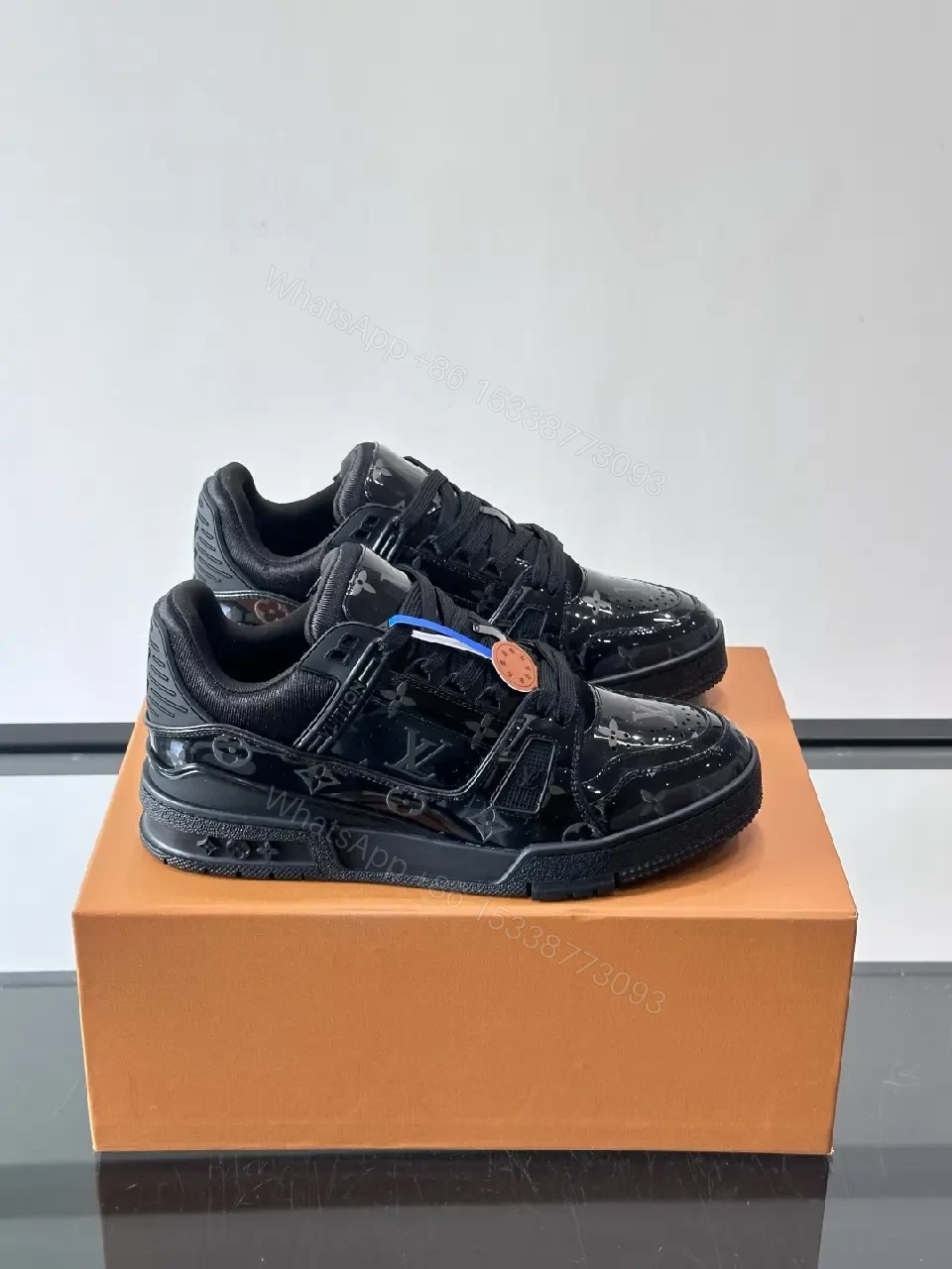 View 4 of Compact Statement Sneaker: LV Monogram, All-Season Edge