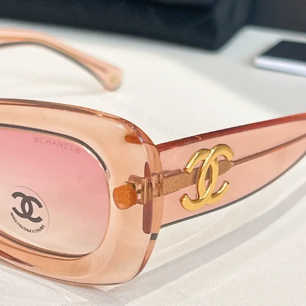 View 4 of Chic Cat-Eye Sunglasses: Luxe Signature Details, UV-protection