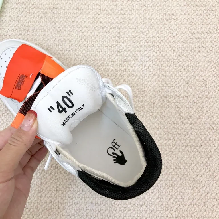 View 6 of Chic-Edge Off-White-Style High-Top Sneakers with Comfort