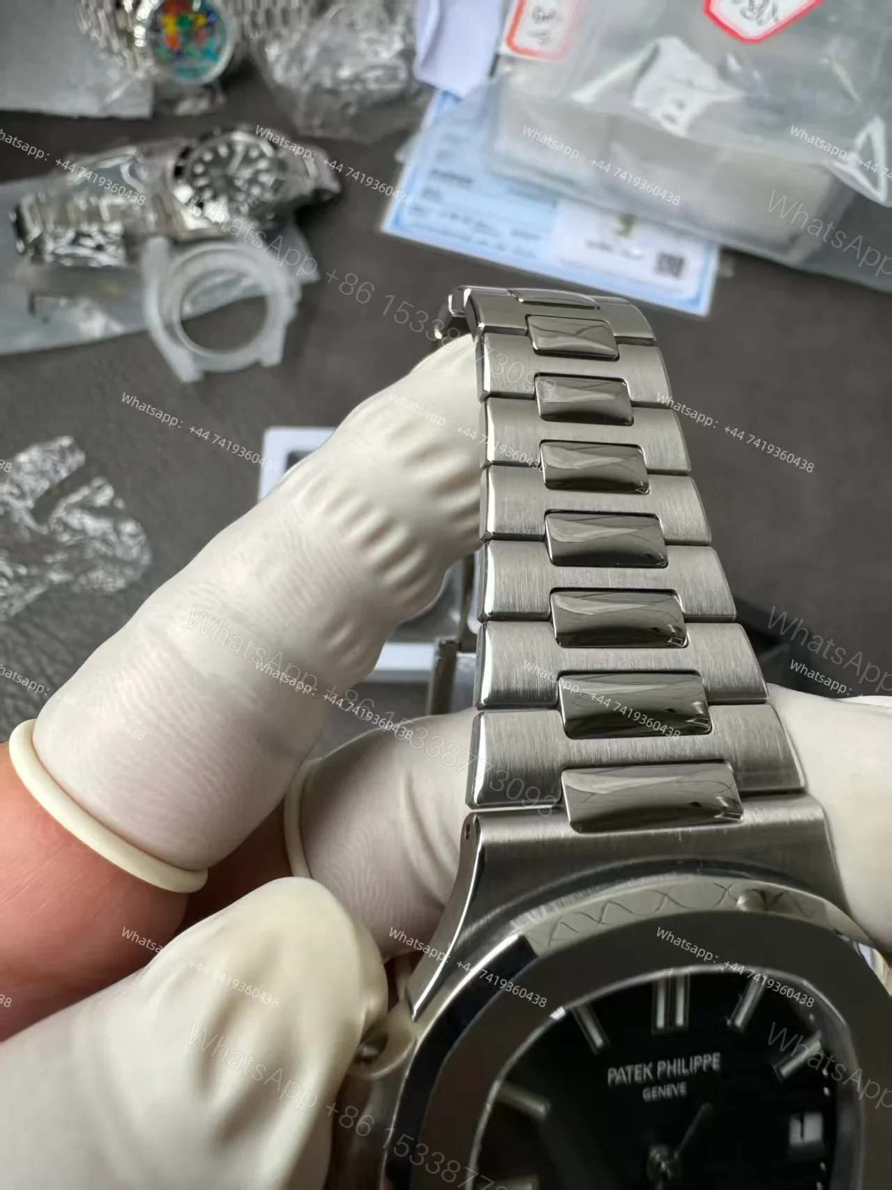 View 13 of Patek Philippe Super Clone Nautilus 5711 Blue Dial 40MM