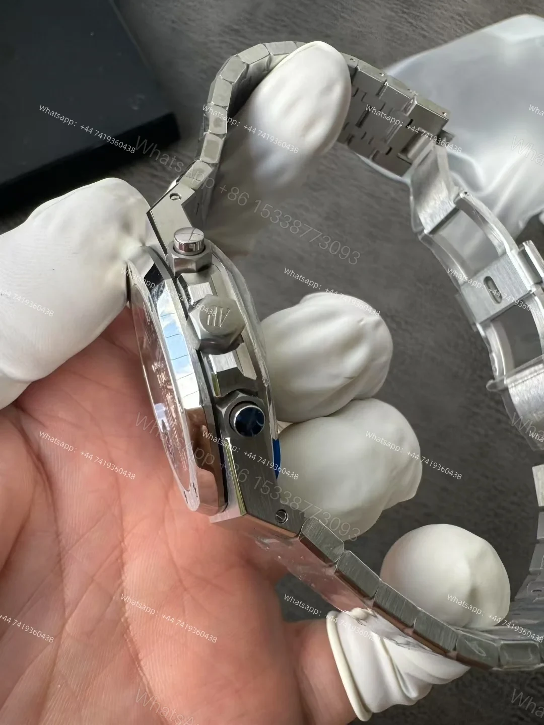 View 7 of Audemars Piguet Super Clone Royal Oak Blue Dial 26331ST Chronograph 41mm