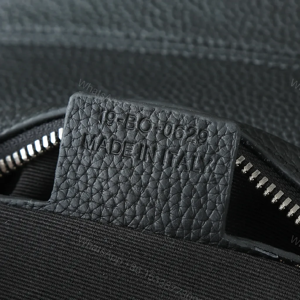 View 5 of Textured Black Crossbody: Compact, Designer-Inspired Style