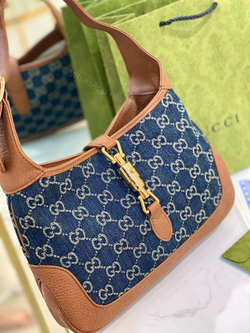 View 2 of Gucci Jackie 1961 Small Hobo Bag Super Class 28cm