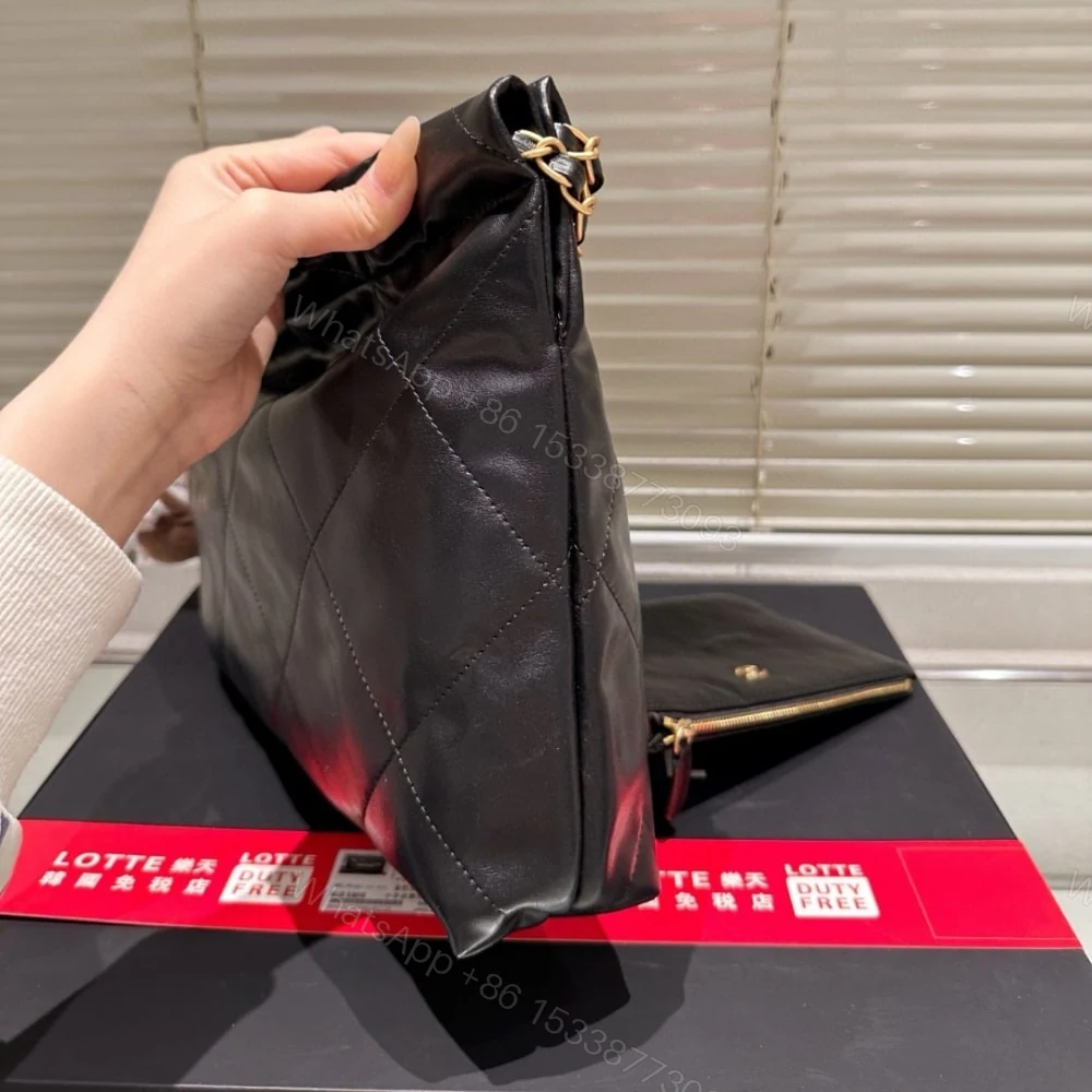 View 3 of Chanel 22 East West Bag Black 39Cm