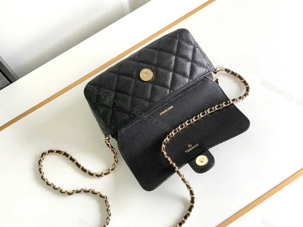 View 7 of Compact Black Quilted Shoulder Bag: Luxe Everyday Essentials